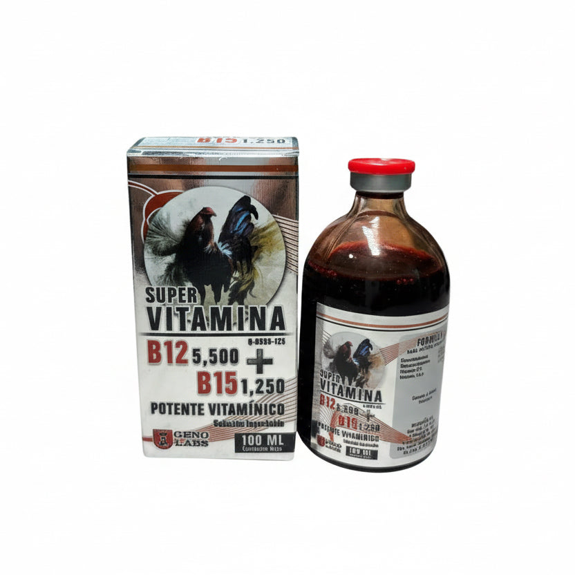 Super Vitamina B12 5500 + B15 1250