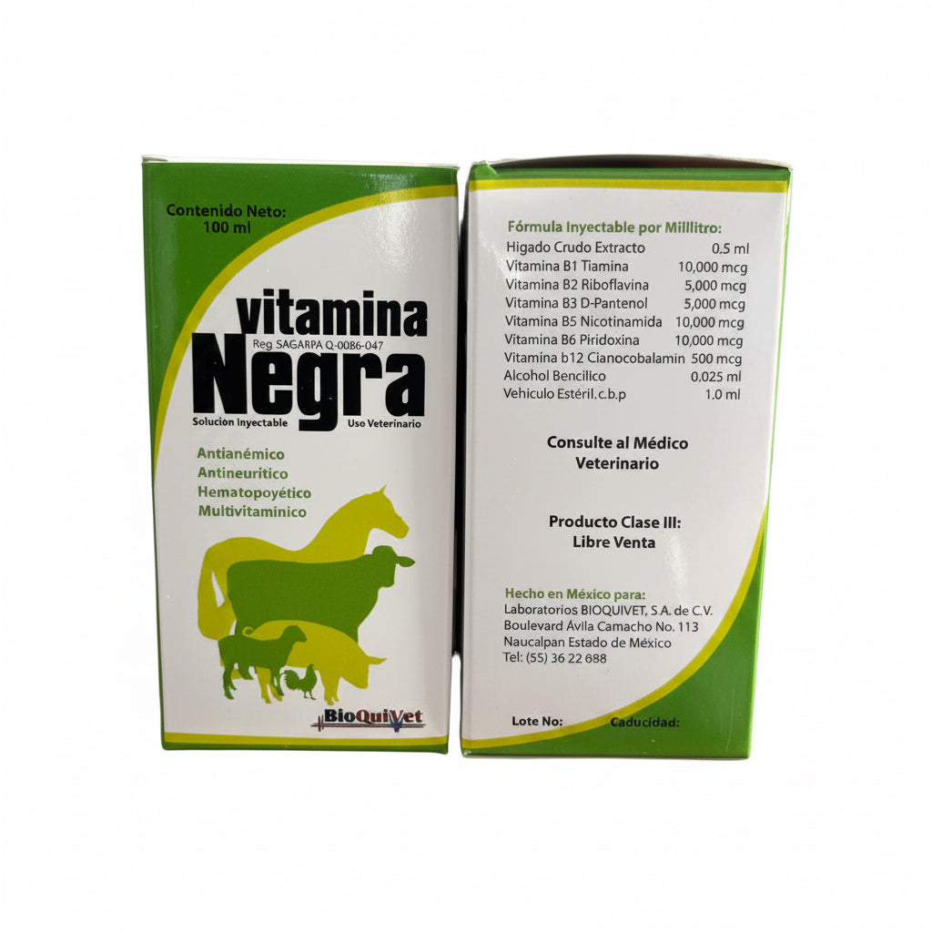 Vitamina Negra - Insumos Agropecuarios Hdez Leal